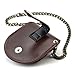 WZC PU Red Pocket Watch Protection Case with 37.5 Chain