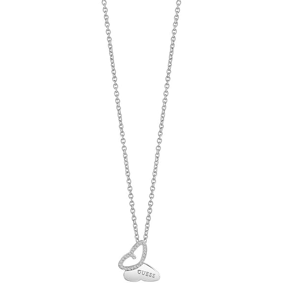 Guess Collier Mariposa métal rhodié UBN83017