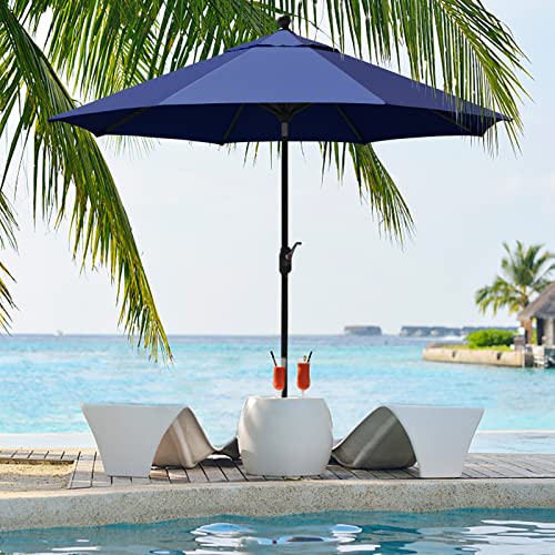 EliteShade USA 10YearNonFading Sunumbrella 9Ft Market Umbrella Patio