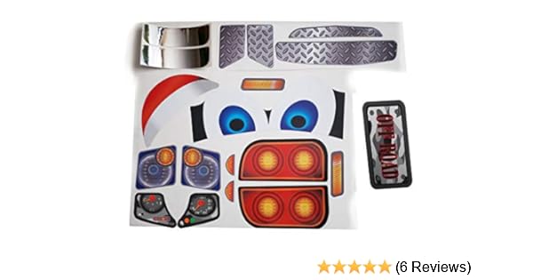 little tikes 4x4 truck stickers