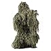 HaoFst Children's Camouflage Uniform Ghillie Suit Camo Woodland Camouflage Forest Hunting 4-Piece + Bag