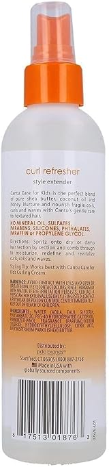 CANTU Kids Care Curl Refresher Spray 237 ml view 3