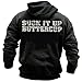 Grunt RPG, Suck It Up Buttercup Hoodie (XL) Grey