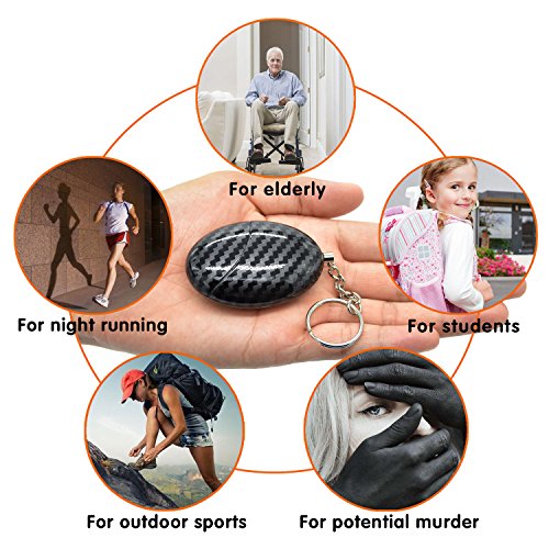 130dB-Personal-Alarms-Premium-Emergency-Safety-Sound-Whistle-Self-Defense-Security-Alarm-Cute-Bag-Decoration-for-KidsWomenGirlsElderly-Self-Protection-3-Pack-Black