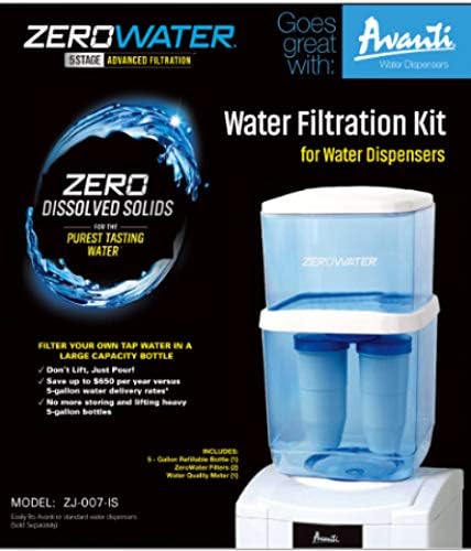 avanti zero water dispenser