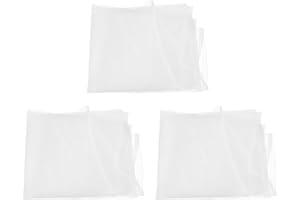 Wakauto Needle Felting Pad 3pcs White Wet Net Felting Handmade DIY Nylon Mesh Cloth Felt Needle Netting Felting Tool for Home Handwork Crafts Materials Felting Supplies