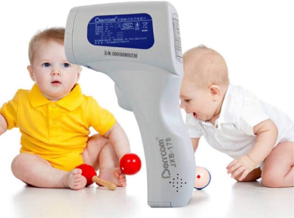 FYRS Household Electronic Thermometer Baby Thermometer Infrared Forehead Thermometer Accurate Hospital Applies to Body Temperature, 1s Temperature