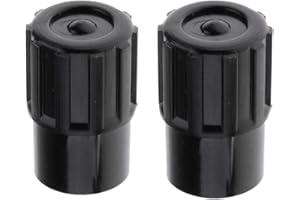 Gazechimp 2pcs Black Tenor Saxophone Sax End Plug Cap Wind Instrument Parts