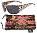 Hornz Women's Pink & Hot Pink-Purple Camouflage Polarized Sunglasses, No Glare