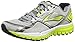 Brooks Men's Ghost 8 Grey/lime Running Shoe - 11 D(M) US