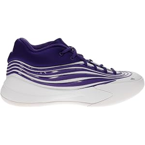 adidas Mens Dame X Basketball Sneakers Shoes - Purple