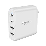 Amazon Basics 100W Four-Port GaN Wall Charger w/ 2