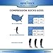 Compression Socks Women and Men Knee High Stockings Graduated Support Athletic Running Pregnancy Health Nurses Travel Shin Splints Fitness Cardio Arthritis Cross-Fit Cycling