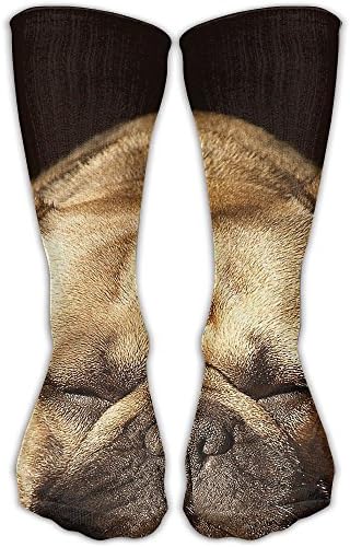 Lazy Bulldogs Men And Women Casual Socks (1 Pair) Living 3D Printing Socks Comfort Stretch Compression Socks For Stocking