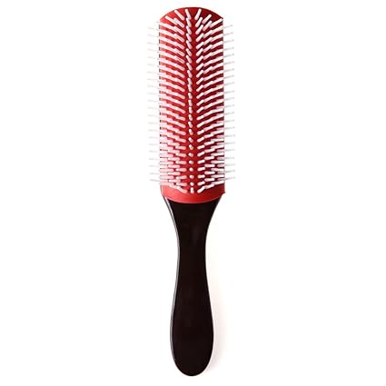 Rrimin Men Anti Static 9 Rows Hair Brush Comb Hairdressing Scalp