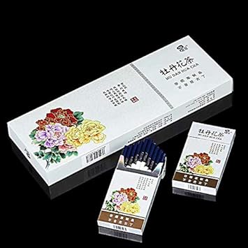 Amazon 牡丹茶たばこファインティーハーブたばこ に に 緑茶 お茶の煙 女性男性健康たばこニコチンとタバコなし 1パック White Peony 1 Pack Huwoymx 禁煙サポートパイプ