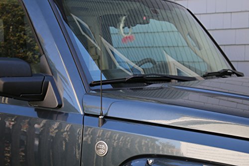 AntennaMastsRus - 2010-2015 Can-Am Spyder RT/RTS - 15" BLACK Custom Short Antenna Mast SPRING STEEL!!