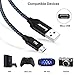 iSeekerKit Micro USB Cable - Extra Long 15Ft Xbox One Controller Charging Cable PS4 USB Cable for Playstation 4 Dualshock 4 Xbox one PS4 Slim/Pro, Android, Samsung, MP3 Players, Camera