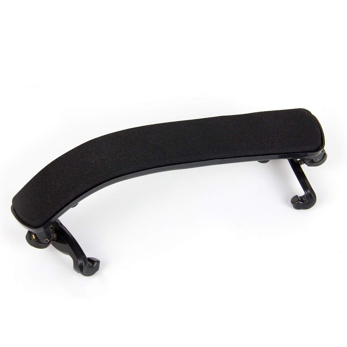Violin Shoulder Rest Fully Adjustable Pad Support for Violin 3/4 4/4 Black