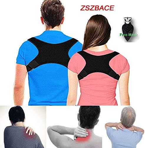 Back Brace Posture Corrector for Women Men & Improves Posture and Provides Lumbar Support for Lower and Upper Back Pain