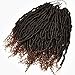 Bomb Twist Crochet Hair Curly Ends Pre Twisted Soft Light Hair Extensions(14inch,#1B/27,6pcs)