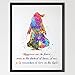 Dignovel Studios 11X14 Dumbledore Harry Potter Inspired Watercolor illustration Quote Art Print Wall Art Poster Home Decor Art N334