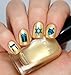 Hanukkah Holiday Assortment Water Slide Nail Art Decals Set #1 - Salon Quality 5.5