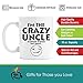 I'm The Crazy Uncle You've Heard About | Premium 11oz Coffee Mug Gift Set - Uncle Gifts for Kids, Birthday, Niece, for Baby, Novelty, Good, Aunt Uncle Gifts, Julios, Manly, Gay, Hunting, Christmas Gag