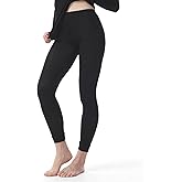 Womens Silk Pants 100% Mulberry Silk Long Underwear for Women Thermal Base Layer Pajama Bottoms