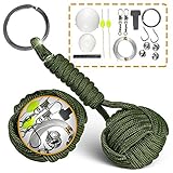 Paracord Keychain Lanyard Tactical Bushcraft