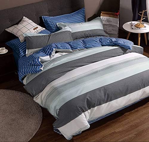 Linen Empire Ltd Premium Quality Printed 100% Polyester Nautical Duvet Quilt Cover King Bedding Set with Pillowcase
