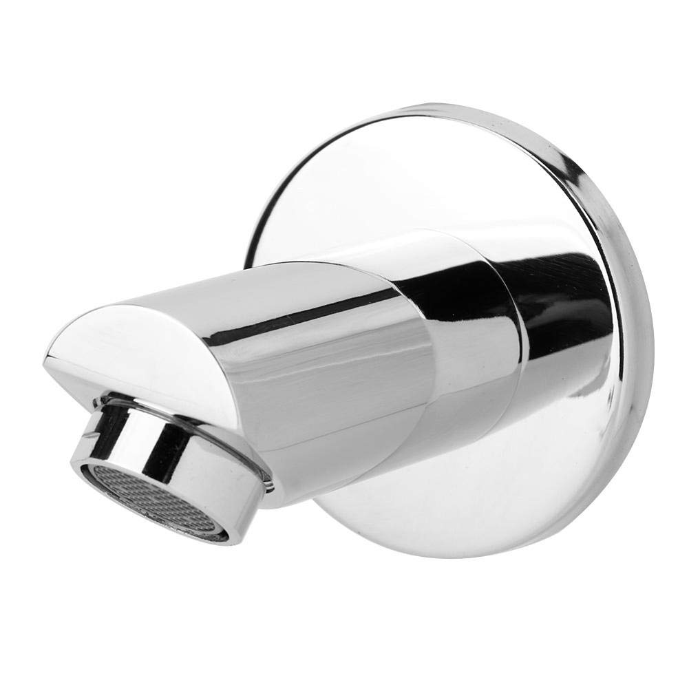 JULYKAI Faucet Spout,G1/2in Thread Copper Round Concealed Installation Shower Faucet Spout Shower Panel Accessory Bathtub Shower Mixer Tub Spout