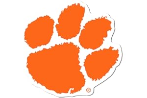 GRAPHICS & MORE Clemson University Primary Logo Premium 4" Die Cut Vinyl Sticker Decal for Cars Trucks Auto Windows