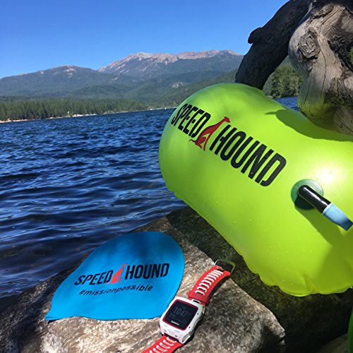 Speed Hound Swimmer's #1 Choice Bright Swim Buoy Lite (Highlighter Yellow)