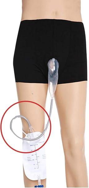 Ghzzy Pantalon D Incontinence Avec Poche A Urine De Collection Support D Urinoir Pour Urinoir Pour Homme Urinoir Portable Anti Fuite Avec Poche A Urine De Collection 2 X 500 Ml Amazon Fr Cuisine