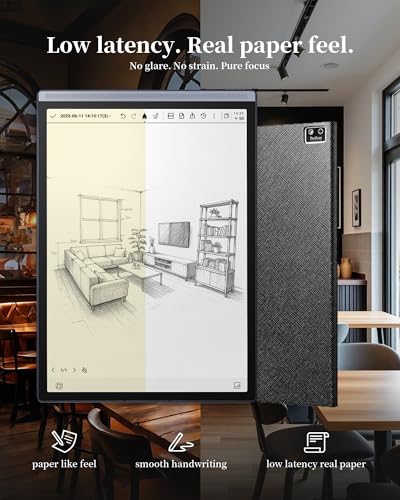 iFLYTEK AINOTE Air 2: 8.2" AI Smart E Ink Tablet with Case & Pen | Multi-Language Real-Time Transcription | Paper-like Writing | Digital Notebook for Meetings, Study, Professionals & Students