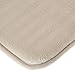 Amazon Basics Non-Slip Memory Foam Bath Mat - 18 x 28 Inches, Beige