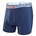 Saxx Men's Quest 2.0 Fly Performance Boxers Underwear /Cobalt Large Navy