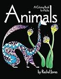 Animals: Coloring Book For Adults (Whimsical Animals) (Volume 2) by