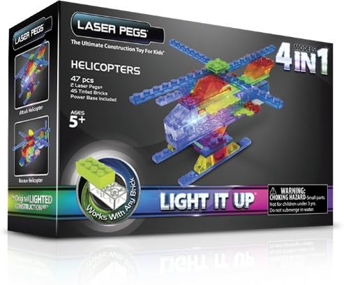laser pegs helicopter 4 in 1