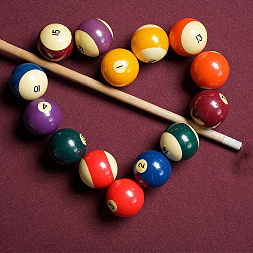 Vidillo 40 Pcs Pool Cue Tips Slip on Push on Billiard Snooker Replacement Screw-on Tips Cue Stick Billiards Accessories Four Sizes