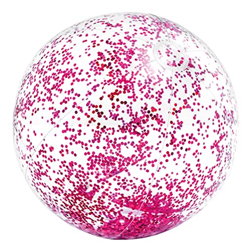 Intex 58070NP - Aufblasbarer Ball Glitter Assortiert, 1 Stueck, Vinyl, Mehrfarbig, 51 cm
