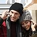 Enjoybot Bluetooth Beanie Wireless Knit Winter Hats Cap with Built-in Stereo Speakers and Microphone for Outdoor Sports