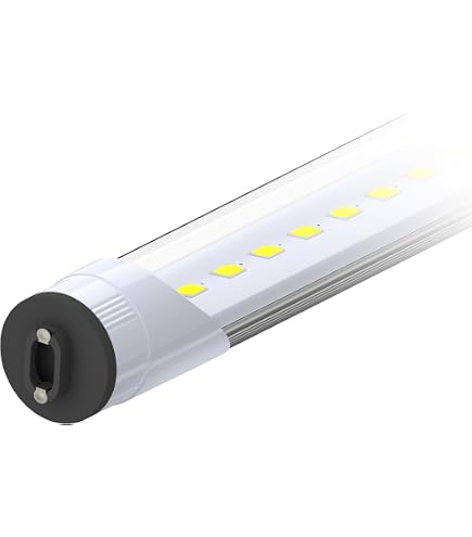 NYLL (Pack of 4 7 ft R17D T12/HO Type A Plug & Play LED Tube