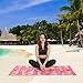 NovForth Microfiber Beach Towel for Women Girls, Kids Beach Blanket Pool Towel for Travel, Super Absorbent Quick Dry Bath Towel for Children Pink 30