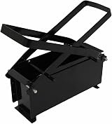 AuraHome AH Briquette Maker Black Iron DIY Paper Log Brick Fireplace Fuel view 2