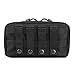 AMYIPO MOLLE Pouch Multi-purpose Compact Tactical Waist Bags Utility Pouch (94 inch Black Pouch (2PCS))