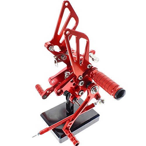 image for FXCNC Racing Motorcycle Rearset Foot Pegs Rear Set Footrests Fully Adj