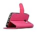 Galaxy S7 Wallet Case, Premium Flip Case For Samsung Galaxy S7 Cell Phone Credit Card ID Card Holder with Flip Cover and Foldable Stand For Galaxy S 7 Pink
