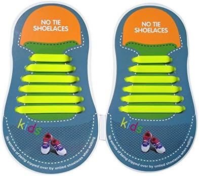 Wwin Adult/Childern No Tie Lazy Shoelaces Elastic Silicone Laces